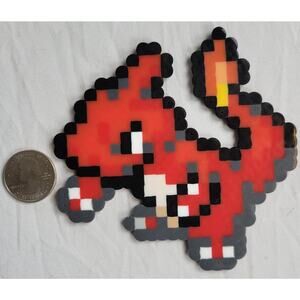 Charmeleon Menu Icon Pokemon Perler Bead Pixel Art